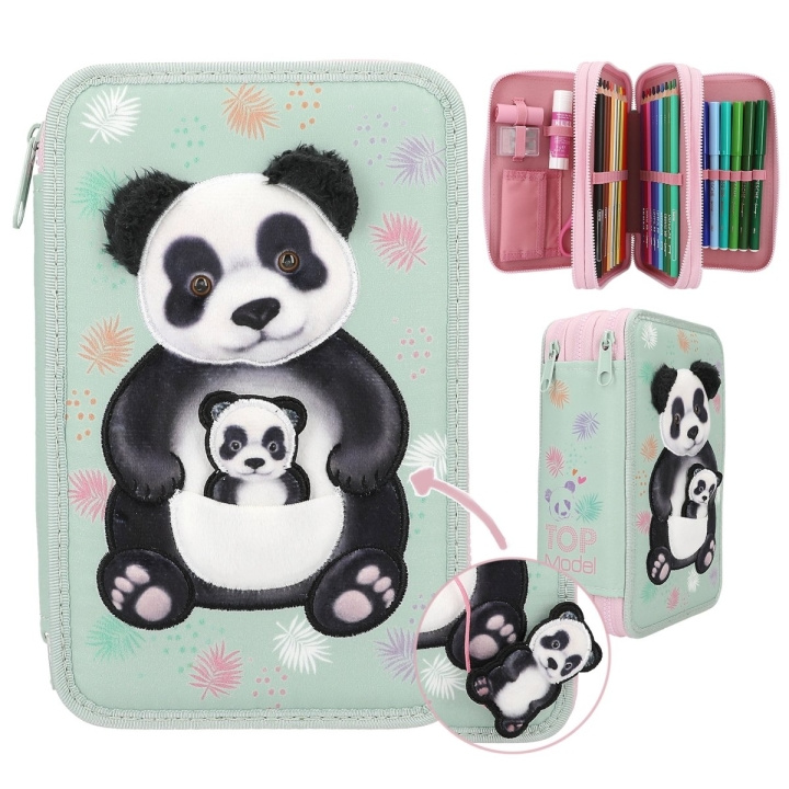 TOPModel Triple Pencil Case Application WILD ( 0412786 ) in the group TOYS, KIDS & BABY PRODUCTS / Toys / Crafts at TP E-commerce Nordic AB (C81170)