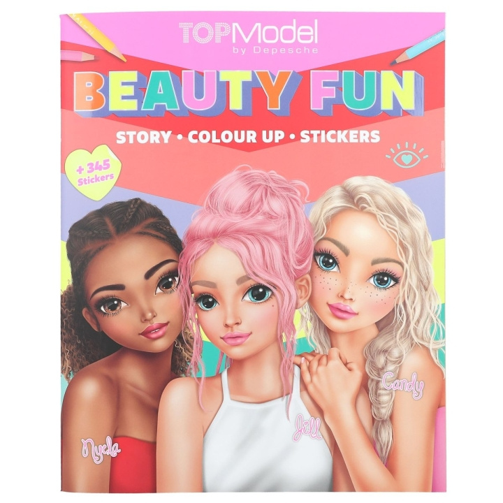 TOPModel Colouring Book BEAUTY FUN ( 0413137 ) in the group TOYS, KIDS & BABY PRODUCTS / Toys / Draw & Count at TP E-commerce Nordic AB (C81192)