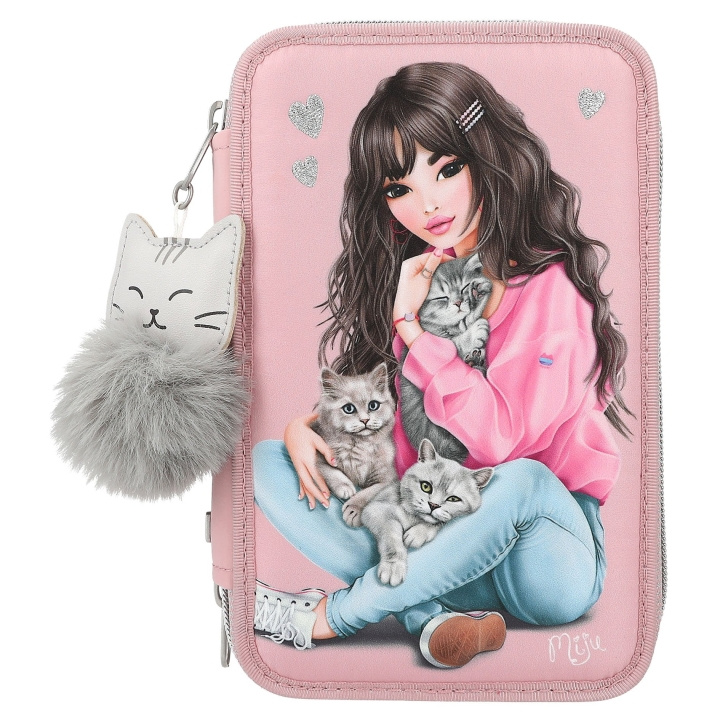 TOPModel Triple Pencil Case Kitten ( 0411754 ) in the group TOYS, KIDS & BABY PRODUCTS / Toys / Crafts at TP E-commerce Nordic AB (C81211)