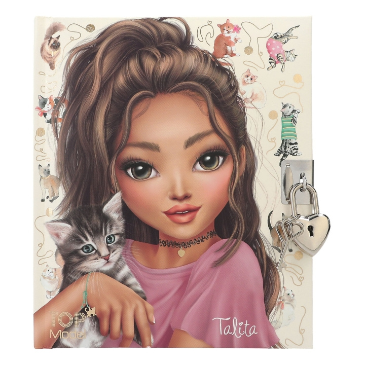 TOPModel Kitty Diary KITTY and DOGGY ( 0412957 ) in the group TOYS, KIDS & BABY PRODUCTS / Toys / Crafts at TP E-commerce Nordic AB (C81216)