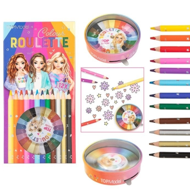 TOPModel Colour Roulette ( 0412103 ) in the group TOYS, KIDS & BABY PRODUCTS / Toys / Draw & Count at TP E-commerce Nordic AB (C81219)