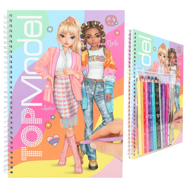 TOPModel Colouring Book with Pen Set ( 0412943 ) in the group TOYS, KIDS & BABY PRODUCTS / Toys / Draw & Count at TP E-commerce Nordic AB (C81259)