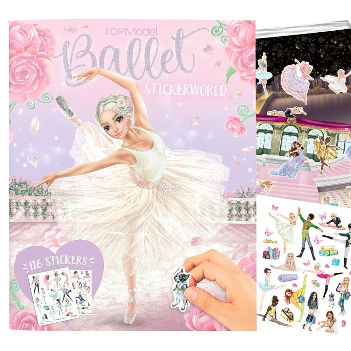 TOPModel Stickerworld BALLET ( 0413049 ) in the group TOYS, KIDS & BABY PRODUCTS / Toys / Crafts at TP E-commerce Nordic AB (C81262)