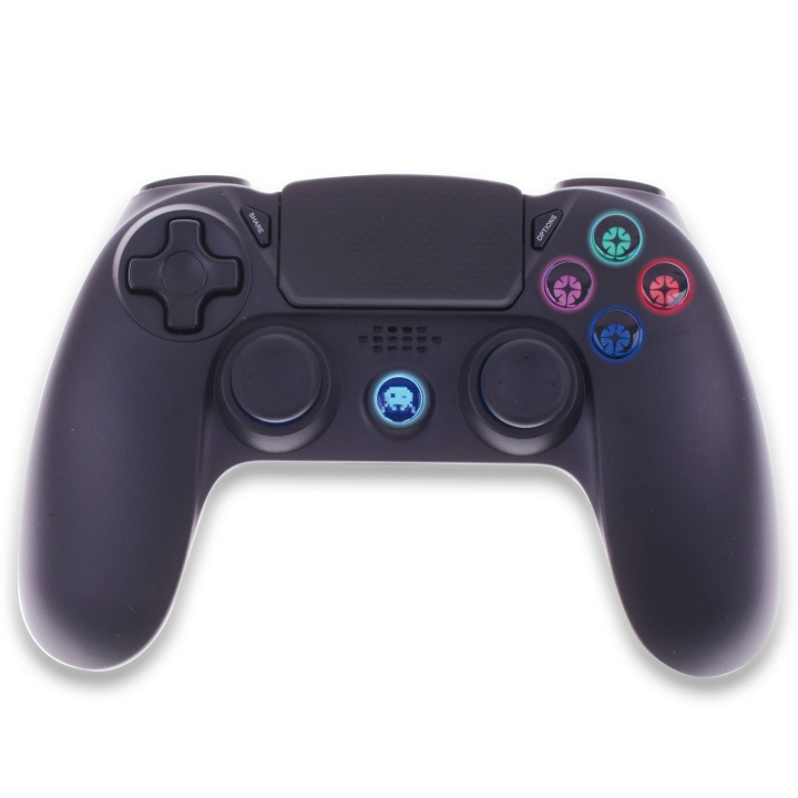 Trade Invaders PS4 Wireless Controller Black in the group HOME ELECTRONICS / Game consoles & Accessories / Sony PlayStation 4 at TP E-commerce Nordic AB (C81295)