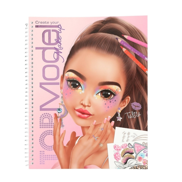 TOPModel Make-Up Colouring Book ( 0413144 ) in the group TOYS, KIDS & BABY PRODUCTS / Toys / Draw & Count at TP E-commerce Nordic AB (C81302)