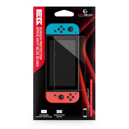 EgoGear Screen Protector SPR10 Anti-blue Glass for NSW in the group HOME ELECTRONICS / Game consoles & Accessories / Nintendo Switch / Accessories at TP E-commerce Nordic AB (C81321)