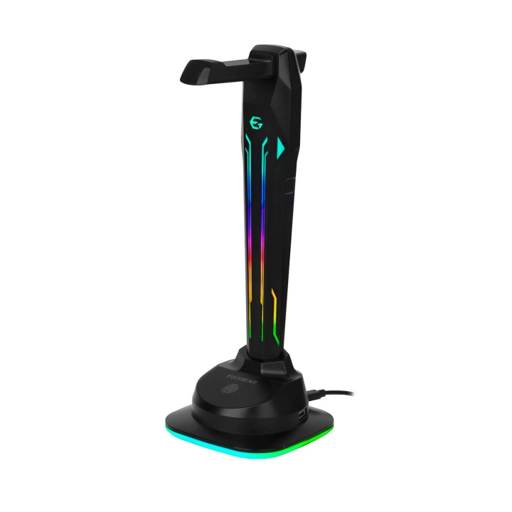 EgoGear Headset Stand SAC1 RGB With 4xUSB ports and Type-C 1m in the group COMPUTERS & PERIPHERALS / GAMING / Headset at TP E-commerce Nordic AB (C81328)