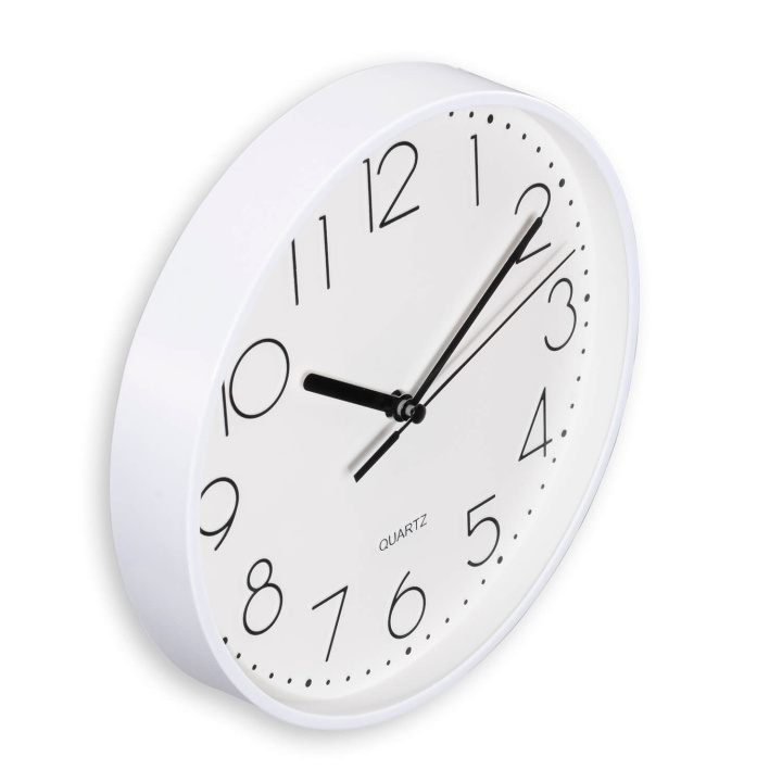 Hama Wall Watch Salina White in the group HOME, HOUSEHOLD & GARDEN / Watches & Counters / Wall clocks at TP E-commerce Nordic AB (C81367)