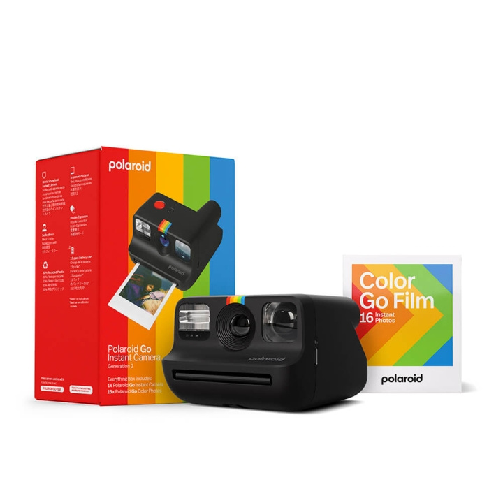 Polaroid Camera Go Gen. 2 E Everything Box Black in the group HOME ELECTRONICS / Photo & Video / Cameras at TP E-commerce Nordic AB (C81386)