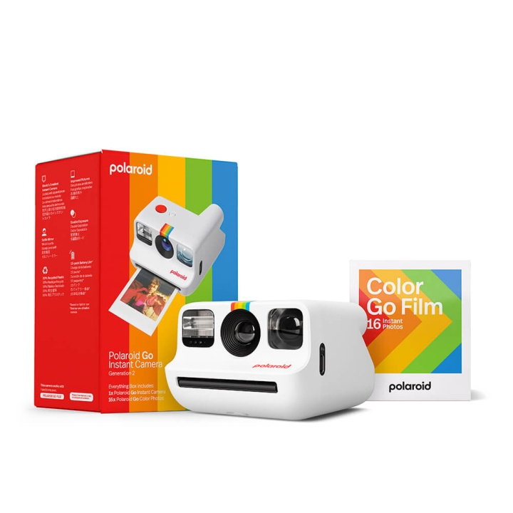 Polaroid Camera Go Gen. 2 Everything Box White in the group HOME ELECTRONICS / Photo & Video / Cameras at TP E-commerce Nordic AB (C81387)