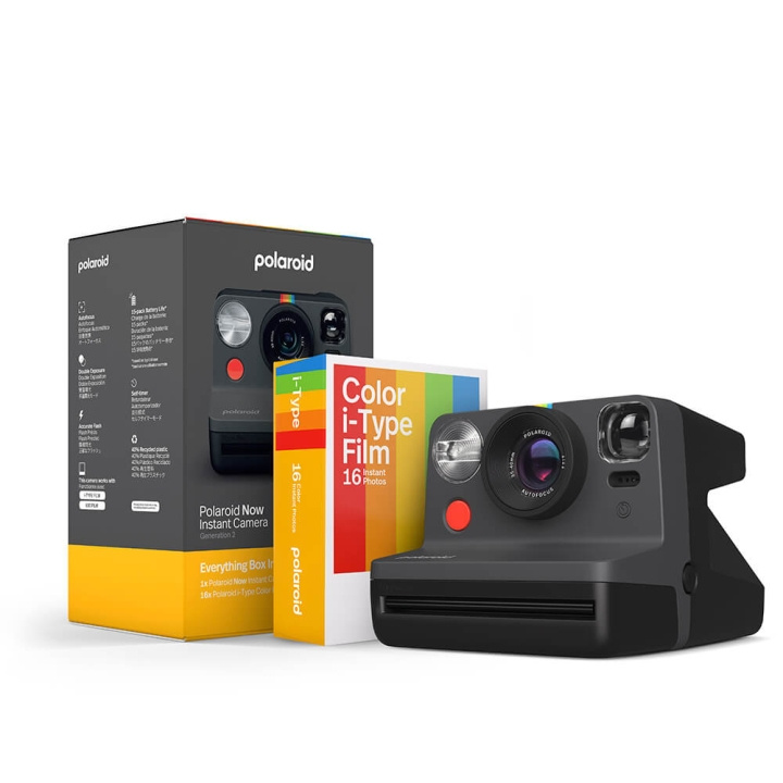 Polaroid Camera Now Gen. 2 Everything Box Black in the group HOME ELECTRONICS / Photo & Video / Cameras at TP E-commerce Nordic AB (C81389)