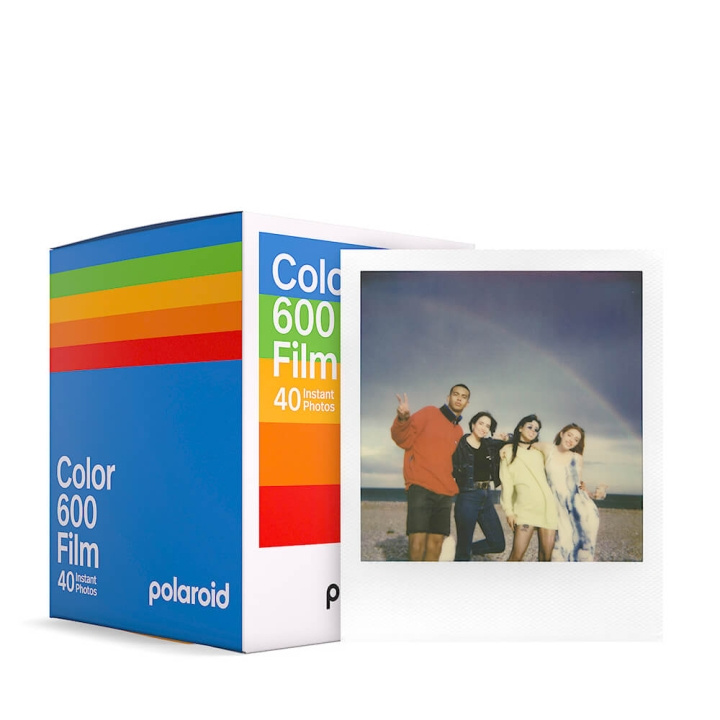 Polaroid Color Film 600 White Frame 5-pack in the group HOME ELECTRONICS / Photo & Video / Photo equipment / Other at TP E-commerce Nordic AB (C81396)