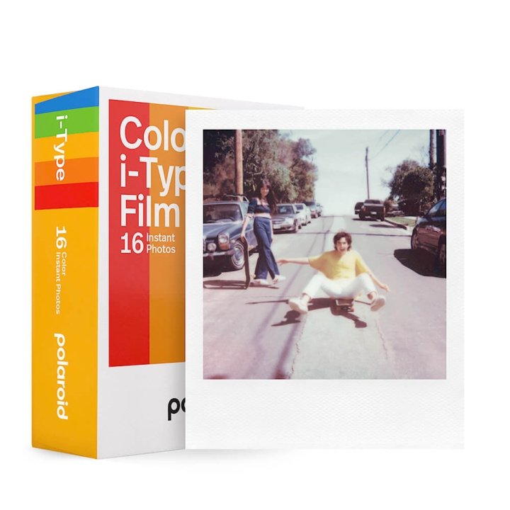 Polaroid Color Film i-Type White Frame 2-pack in the group HOME ELECTRONICS / Photo & Video / Photo equipment / Other at TP E-commerce Nordic AB (C81399)