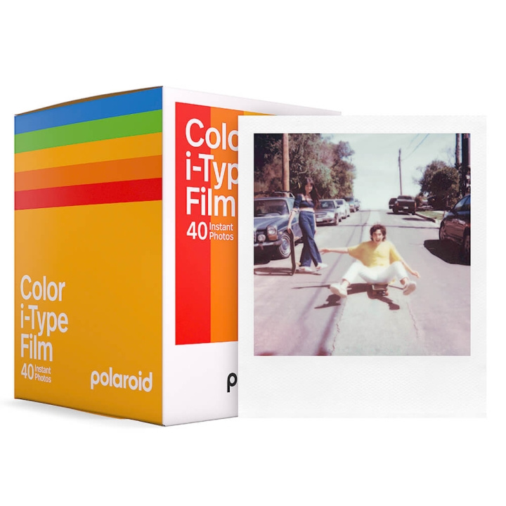 Polaroid Color Film i-Type White Frame 5pack in the group HOME ELECTRONICS / Photo & Video / Photo equipment / Other at TP E-commerce Nordic AB (C81400)