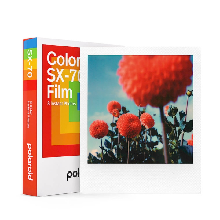 Polaroid Color Film for SX-70 White Frame in the group HOME ELECTRONICS / Photo & Video / Photo equipment / Other at TP E-commerce Nordic AB (C81404)