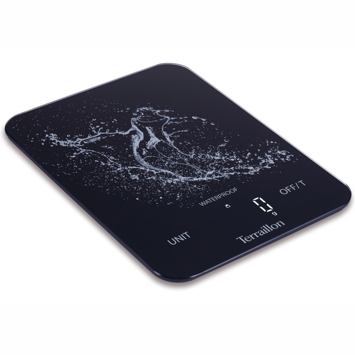 Terraillon Köksvåg Aqua Resist Uppladningsbar Usb-c, 8 kg in the group HOME, HOUSEHOLD & GARDEN / Kitchen utensils / Kitchen scales at TP E-commerce Nordic AB (C81449)