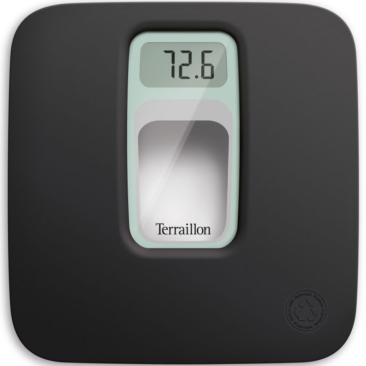 Terraillon Personvåg Frenchy 100% Re-Cycled & 1% for the Planet 160 kg in the group BEAUTY & HEALTH / Health care / Bathroom scales at TP E-commerce Nordic AB (C81457)