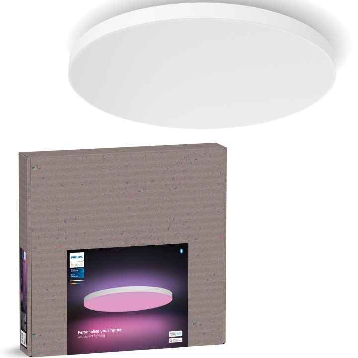 Philips Hue Datura stor takplafond Ø57,4 cm White and color ambiance 4850 lm in the group HOME, HOUSEHOLD & GARDEN / Smart home / Smart Lights at TP E-commerce Nordic AB (C81460)