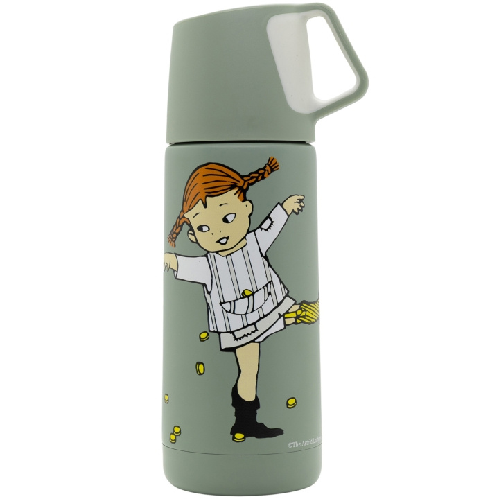 Rätt Start Pippi Cirkus, Termos, 350 ml in the group TOYS, KIDS & BABY PRODUCTS / Eat & Drink / Baby bottle & Accessories at TP E-commerce Nordic AB (C81469)