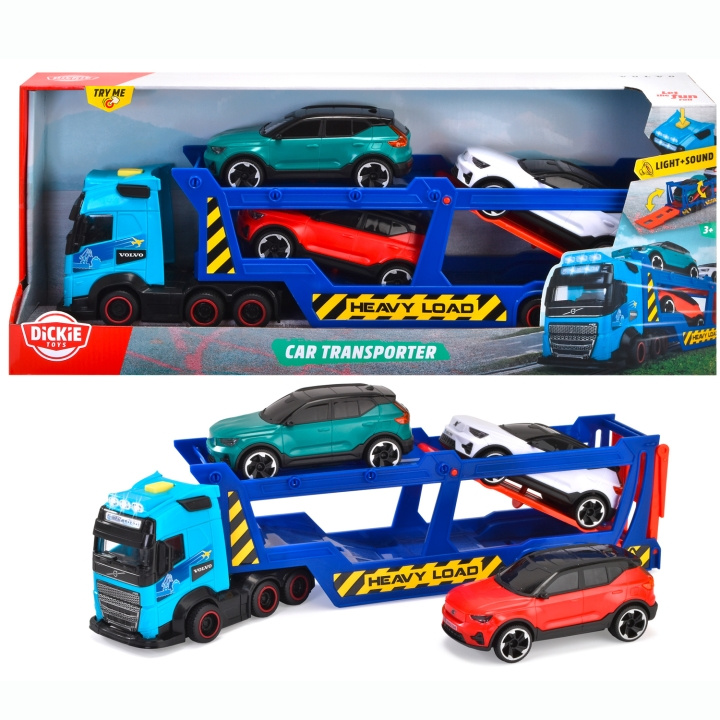 Dickie Volvo FH 16 Biltransporter & Volvo XC40 Recharge in the group TOYS, KIDS & BABY PRODUCTS / Toys / Toy cars at TP E-commerce Nordic AB (C81525)