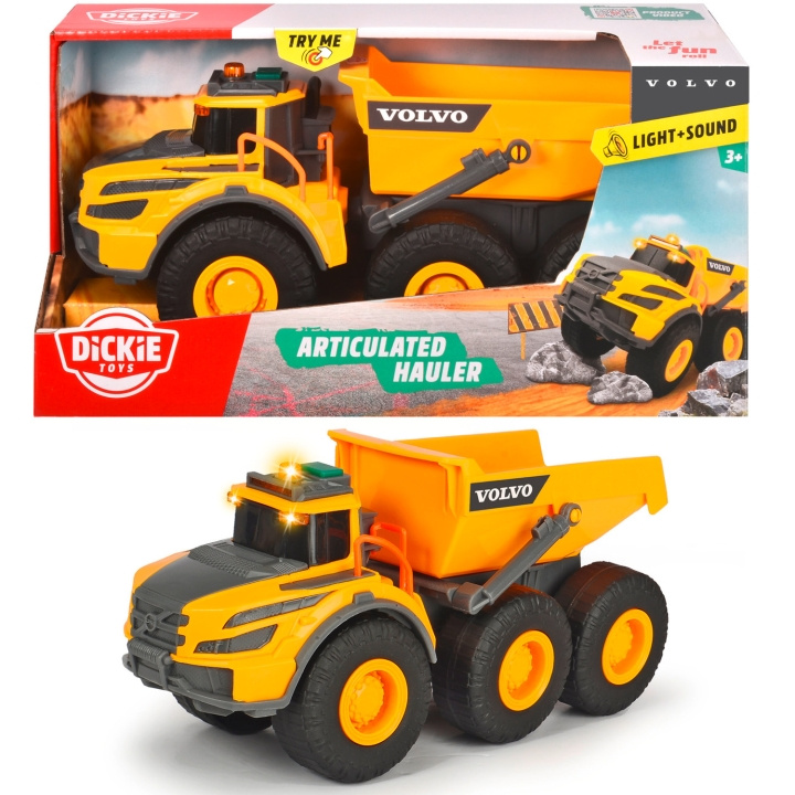 Dickie Volvo Dumper in the group TOYS, KIDS & BABY PRODUCTS / Toys / Toy cars at TP E-commerce Nordic AB (C81531)