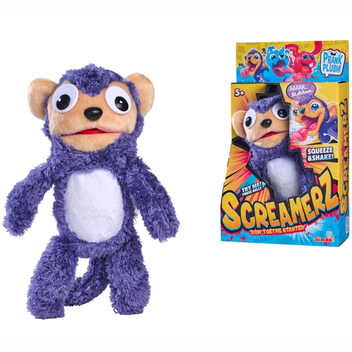 Simba Toys ScreamerZ Apa (30 cm) in the group TOYS, KIDS & BABY PRODUCTS / Baby toys / stuffed animals at TP E-commerce Nordic AB (C81542)