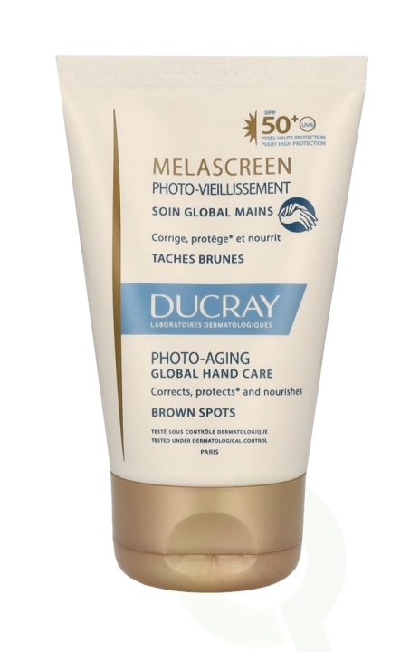 Ducray Melascreen Photo-Aging Global Hand Care SPF50+ 50 ml in the group BEAUTY & HEALTH / Manicure / Pedicure / Hand Creams at TP E-commerce Nordic AB (C81566)