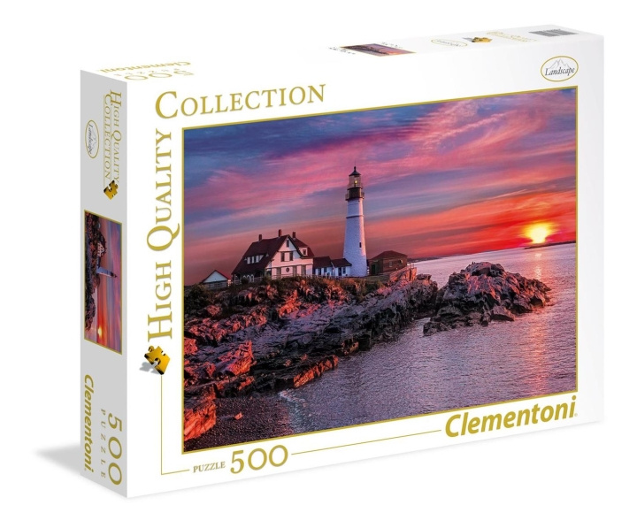 Clementoni 500 pcs High Quality Collection Portland Head Light in the group TOYS, KIDS & BABY PRODUCTS / Toys / Puzzles at TP E-commerce Nordic AB (C81716)