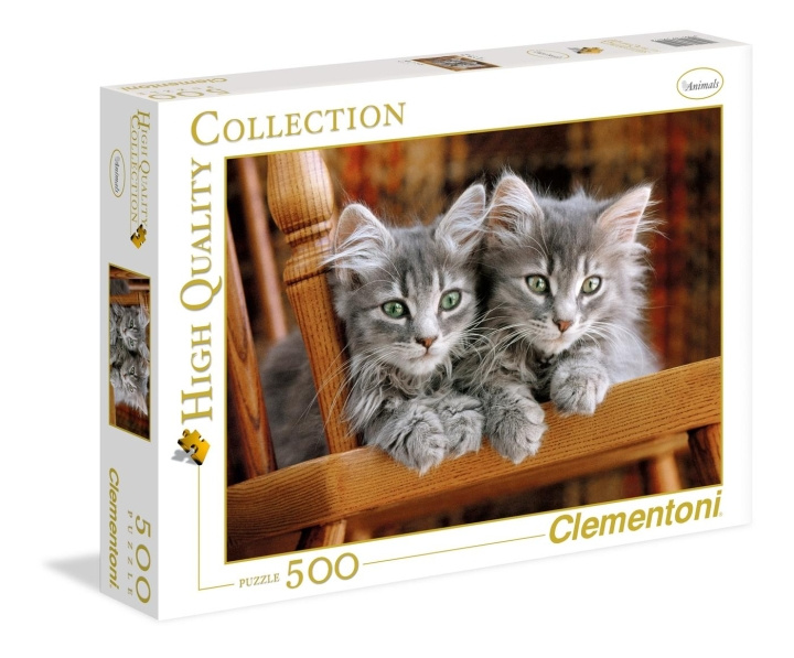 Clementoni 500 pcs High Quality Collection Kittens in the group TOYS, KIDS & BABY PRODUCTS / Toys / Puzzles at TP E-commerce Nordic AB (C81719)