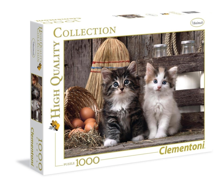 Clementoni 1000 pcs High Quality Collection LOVELY KITTENS in the group TOYS, KIDS & BABY PRODUCTS / Toys / Puzzles at TP E-commerce Nordic AB (C81724)