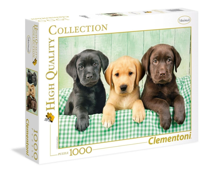 Clementoni 1000 pcs High Quality Collection THREE LABS in the group TOYS, KIDS & BABY PRODUCTS / Toys / Puzzles at TP E-commerce Nordic AB (C81727)