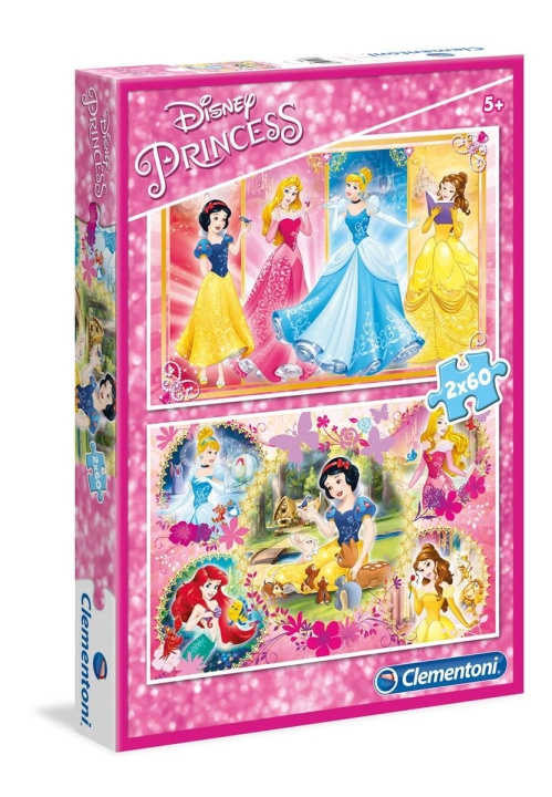 Clementoni 2x60 pcs Puzzles Kids Special Collection Princess in the group TOYS, KIDS & BABY PRODUCTS / Toys / Puzzles at TP E-commerce Nordic AB (C81732)