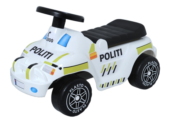 Plasto Toddler Polisbil SE/NO/FI-stickers, längd 60 cm, sitt höjd 22 cm i box in the group TOYS, KIDS & BABY PRODUCTS / Toys / Toys at TP E-commerce Nordic AB (C81740)