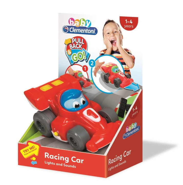 Clementoni Pullback Car Formula 1 in the group TOYS, KIDS & BABY PRODUCTS / Toys / Toy cars at TP E-commerce Nordic AB (C81745)