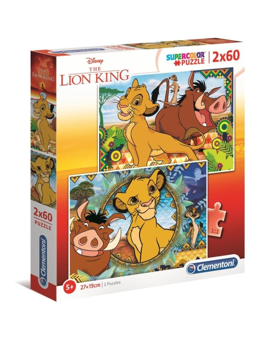 Clementoni 2x60 pcs Puzzles Kids Special Collection Lion King in the group TOYS, KIDS & BABY PRODUCTS / Toys / Puzzles at TP E-commerce Nordic AB (C81746)