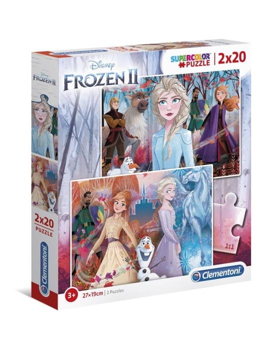 Clementoni 2x20 pcs Puzzles Kids Frozen 2 in the group TOYS, KIDS & BABY PRODUCTS / Toys / Puzzles at TP E-commerce Nordic AB (C81750)