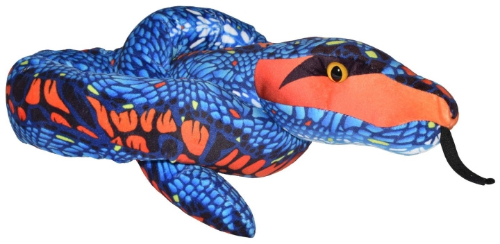 Wild Republic Snakesss Blue And Orange 137 cm in the group TOYS, KIDS & BABY PRODUCTS / Baby toys / stuffed animals at TP E-commerce Nordic AB (C81756)