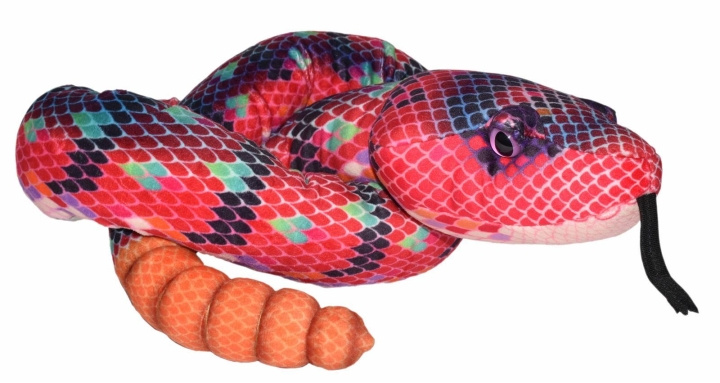 Wild Republic Snakesss Red Green 137 cm in the group TOYS, KIDS & BABY PRODUCTS / Baby toys / stuffed animals at TP E-commerce Nordic AB (C81757)