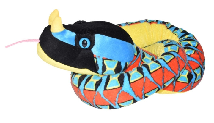 Wild Republic Snakesss Rhino Viper 137 cm in the group TOYS, KIDS & BABY PRODUCTS / Baby toys / stuffed animals at TP E-commerce Nordic AB (C81761)