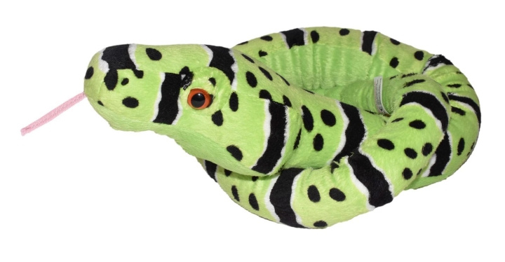 Wild Republic Snakesss Green Rock Rattle 137 cm in the group TOYS, KIDS & BABY PRODUCTS / Baby toys / stuffed animals at TP E-commerce Nordic AB (C81771)