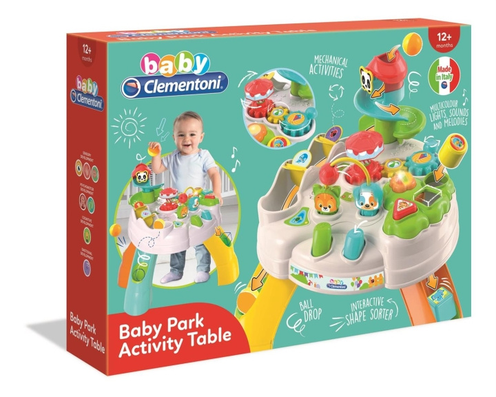 Clementoni Baby Park Activity Table in the group TOYS, KIDS & BABY PRODUCTS / Baby toys / Activity toys at TP E-commerce Nordic AB (C81777)