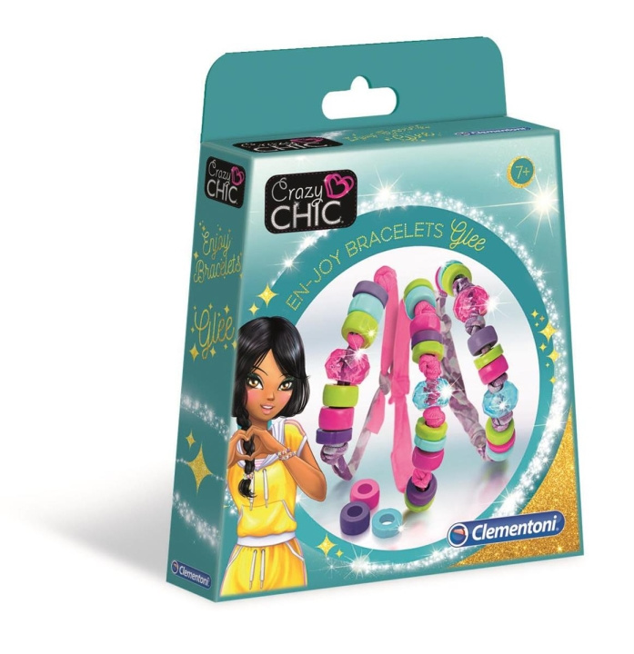 Clementoni Crazy Chic Enjoy Bracelets Glee in the group TOYS, KIDS & BABY PRODUCTS / Toys / Crafts at TP E-commerce Nordic AB (C81778)