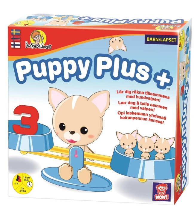 Plasto Puppy Plus+ (SE/FI/NO) in the group TOYS, KIDS & BABY PRODUCTS / Toys / Board games / Children\'s games at TP E-commerce Nordic AB (C81783)