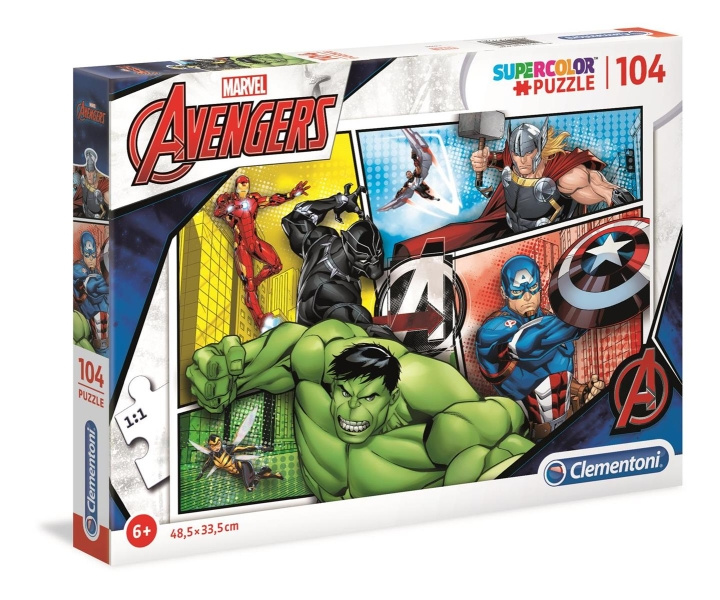 Clementoni 104 pcs Puzzles Kids Avengers in the group TOYS, KIDS & BABY PRODUCTS / Toys / Puzzles at TP E-commerce Nordic AB (C81790)