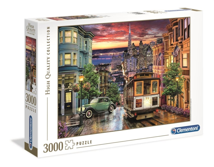 Clementoni 3000 pcs High Quality Collection San Francisco in the group TOYS, KIDS & BABY PRODUCTS / Toys / Puzzles at TP E-commerce Nordic AB (C81797)