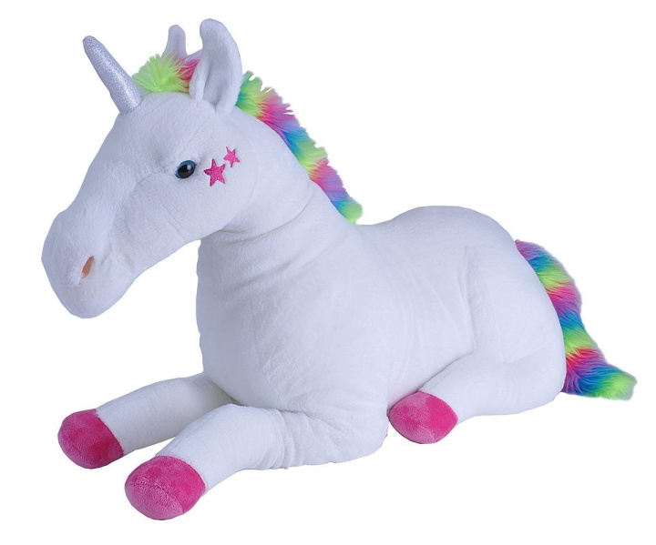 Wild Republic Cuddlekins Jumbo Unicorn White Stars 76 cm in the group TOYS, KIDS & BABY PRODUCTS / Baby toys / stuffed animals at TP E-commerce Nordic AB (C81813)