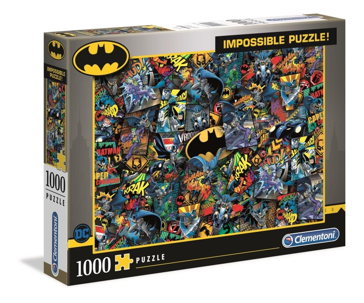 Clementoni 1000 pcs Impossible Puzzle Batman in the group TOYS, KIDS & BABY PRODUCTS / Toys / Puzzles at TP E-commerce Nordic AB (C81823)