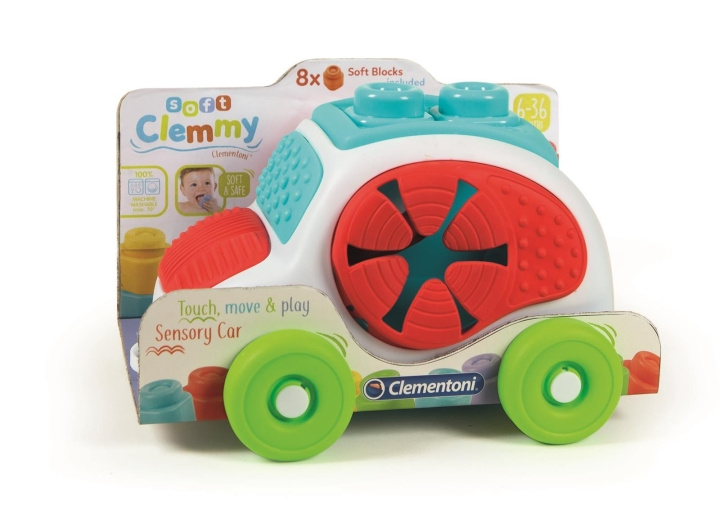 Clementoni Soft Clemmy Car in the group TOYS, KIDS & BABY PRODUCTS / Baby toys / Activity toys at TP E-commerce Nordic AB (C81830)