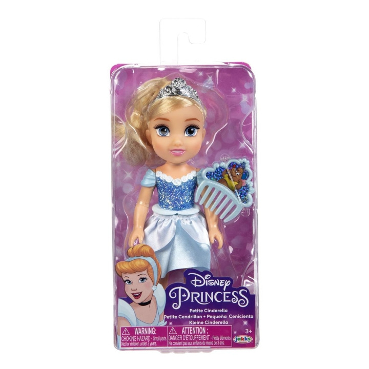 JAKKS Pacific Disney Princess 6 Inch Petite Doll with Comb Cinderella in the group TOYS, KIDS & BABY PRODUCTS / Toys / Docks & Accessories at TP E-commerce Nordic AB (C81835)