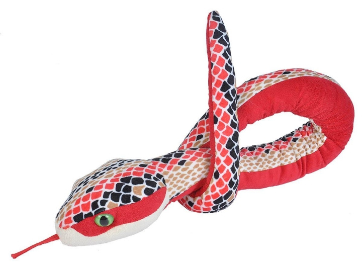 Wild Republic Snakesss Red Scales 137 cm in the group TOYS, KIDS & BABY PRODUCTS / Baby toys / stuffed animals at TP E-commerce Nordic AB (C81846)